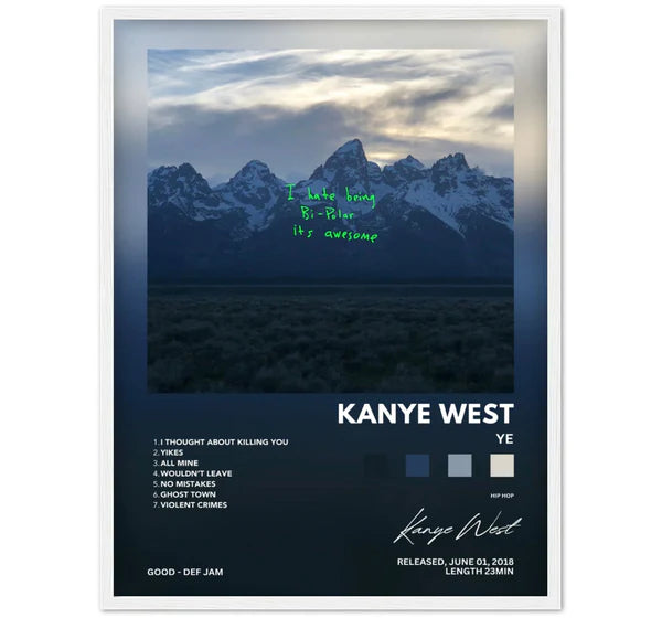 KANYE WEST YE
