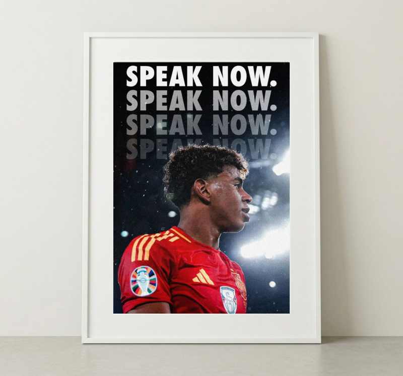SPEAK NOW.