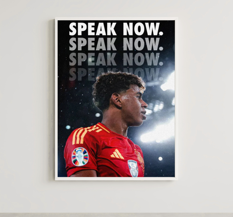SPEAK NOW.