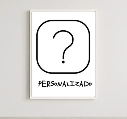 PERSONALIZA TU POSTER
