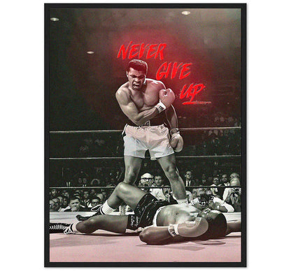 NEVER GIVE UP