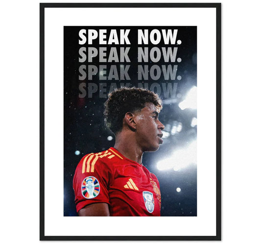 SPEAK NOW.