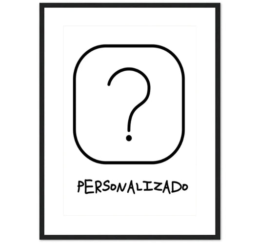 PERSONALIZA TU POSTER